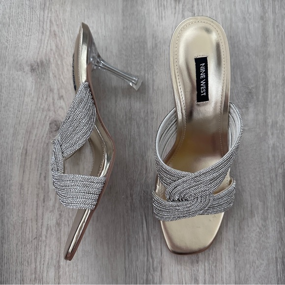 Dancy Heeled Slide Sandals - Picture 9 of 9